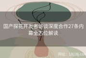 国产探花开发者访谈深度合作27条内幕全方位解读