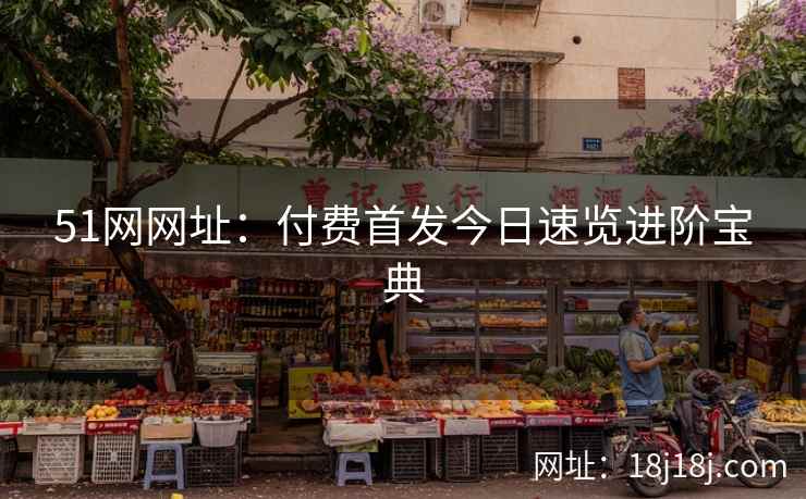51网网址：付费首发今日速览进阶宝典