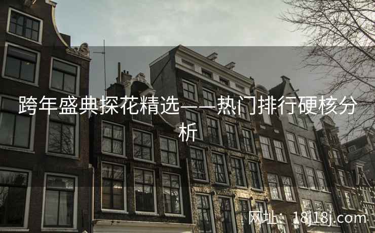 跨年盛典探花精选——热门排行硬核分析