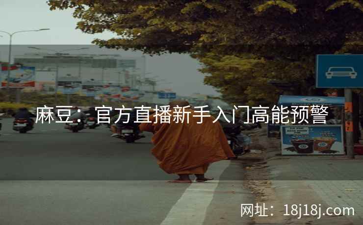 麻豆：官方直播新手入门高能预警