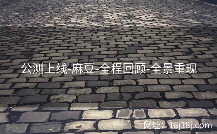 公测上线-麻豆-全程回顾-全景重现